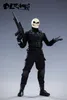 Action Toy Figures In Stock DLZ.TOYS 1 12 Scale Collectible Skull Sargento Chief Movable Joint Doll Set Full 6 Inches Masculino Solider Figure 230726