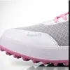 Outros produtos de golfe PGM Women Golf Shoes Anti-slip respirável Golf Sneakers Ladies Super Fiber Sports Outdoor Leisure Trainers XZ081 HKD230727