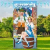 Banner Bandiere Oktoberfest Decorazioni per feste Po Prop Tessuto gigante Po Booth Sfondo Divertenti giochi Oktoberfest Forniture per il festival della birra 230727