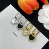 Designer-Ohrringe für Damen, Ohrstecker mit liebevollem Herz, Designer-Ohrstecker für Damen und Damen, bestes Geschenk für Freundin, Ehefrau, Hochzeit, Loewe-Ohrringe, Party-Schmuck