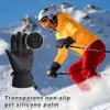 Skihandschuhe Winter Thermohandschuhe Fahrrad Jagd Snowboard Skifahren Rennrad Fleece Wasserdicht Warm Schneehandschuh Männer Unisex 230726