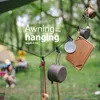 Gadgets de plein air 4.3m corde suspendue multi-usages Camping accessoires corde à linge réglable anti-dérapant avec un crochet 230726