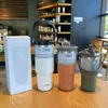 Tumblers Tyeso Coffee Cufe Thermos бутылка из нержавеющей стали двойной изоляции холодной и переметной кружки вакуумная колба.