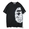 A Bathing Ape Shirt Summer Starry Night Glow T-shirt girocollo da uomo manica corta allentata casual