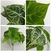 Decoratieve bloemen Nuttig Heldere textuur Makkelijk in onderhoud Hartvorm Simulatie Groen blad Huisbenodigdheden Kunstmatige plantenbladeren