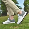Other Golf Products New Men Golf Shoes Spikes Professional Golf Wears Comfortable Golfers Shose Light Weight Walking Sneakers HKD230727
