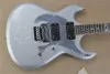 Custom Shop RZK-600 Argent Guitare Électrique Chrome Matériel Acajou Corps Palissandre Touche Accepter Personnalisation Personnalisée