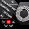 Hip Hop 345mm Bling Iced Out 1 Row Tennis Chain Aaa+ Rhinestone Stone Necklaces for Women Men Jewelry Choker