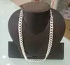 10k 18k 24k collier en acier inoxydable plaqué or véritable bijoux plaqués cubains chaîne cubaine en or bijoux remplis d'or