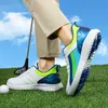 Autres produits de golf Chaussures de golf pour couple Nouvelles chaussures de golf Chaussures de sport en plein air antidérapantes Chaussures de sport colorées à la mode Respirant HKD230727