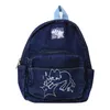 Школьные сумки Kawaii Denim y2k рюкзак для женщин Винтажные корейские студенческие школьные сумки модные мультипликационные эстетические рюкзаки с приготовленными школьными сумками 230727