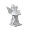 Candle Holders Angel Holder Collection Figuren Tabell Romantisk te -ljus för hushållsgåvor Hem bröllopsfest middag