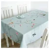 Tkanina stołowa Wodoodporna obrus prostokątny obrus na przyjęcie weselne hotelowa okładka stołowa z wzorami śliwkowymi obrusem de stołem R230727