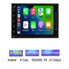 Радио Мультимедиа Con GPS Para Coche, Radio Con Reproductor, Android 11, 2 Din, Universal, CarPlay, Pa-ra Toy-Ota Vios, Crown, Camry, Hiace, Previa, Corolla, Rav4