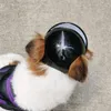 Casques Cool chiot chien Moto chapeau pour petits chiens moyens randonnée cyclisme casque pour animaux de compagnie berger mascottes Shiba Inu chapeaux Capacete De Moto