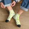 Chaussettes pour hommes Je l'ai entendu dans les deux sens Cheville Fruits Nourriture Unisexe Harajuku Sans Couture Imprimé Drôle Chaussette Basse Cadeau