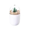 Хлопта -мазок Creative Dust -Dourypronation Cotton Swab Bud Holder Dispenser Organizer ящик для хранения экзотической коробки для хранения New Feb13232T