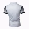 Herrpolos sommarpolo skjorta kort ärm 3D-tryckning casual trend polo mode mäns golf t-shirt för män sommar manlig topp överdimensionerad s-5xl 230727