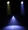 Shehds LED 200W COB Liniowy Zoom Par Warm+Cool White Lighting z drzwiami stodoły DJ Stage Light Wedding Theatre Lights
