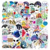 103pcs piccoli adesivi graffiti freschi adesivi per coperture auto graffiti skateboard snowboard moto bici laptop car styling acce224i