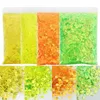 Nail Glitter 4 Bag50g Bright Color Mixed Hexagon Art Ultrathin Sequins Fine y Bulk Decoration Accesories for Polish 230726