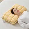 Подушка/декоративная 3D-хлебная гусиная пуховая мягкая моющаяся портативная подушка для защиты шеи для сна для домашнего постельного белья