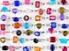 Wedding Rings QianBei Wholesale 20PCS Mix Style Colorful Resin Rings Fashion Jewellry For Women 230726