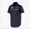 Herr t-shirts f1 racing långärmad skjorta sommaren kort ärm kroppsskjorta samma stil anpassad