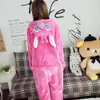 Hosen Frauen Männer Kinder Niedlichen Tier Onesie Pamas Anzug Einteilige Unisex Flanell Cartoon Party Kostüme Anime Cosplay Overalls Homewear