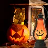 Andra evenemangsfest levererar halloween dekoration barns bärbara pumpa lykta bar skräck atmosfär inomhus utomhus diy layout prop ornament 230727