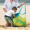 Saco de praia de malha de areia qualificado totalmente novo, caixa portátil de transporte de brinquedos, bola de praia, caixa de tamanho grande, dropship dig637269t