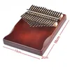 Artículos novedosos Kalimba Thumb Piano 17 teclas Portable Finger Piano Regalos para niños amigos Instrumentos para principiantes Single board thumb piano kalimba 230727