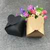 Gift Wrap 60pcs Kraft Boxes Paper Box Handmade Soap Craft Wedding Party Favor Macarons Packaging Brown