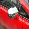 جودة عالية 2pcs ABS كرومس Car Side Door Mirror Cover Cover Cover Honda Civic 2006-2011 The 8th Generation231Q