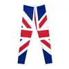 Aktywne spodnie Flaga: legginsy Wielkiej Brytanii Legginsy