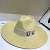 Kapita Projektanci czapek unisex słomy kapelusz moda czapki uliczne słoneczne sunhats swobodna wysokiej jakości wszechstronna marka