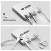 Tagliaunghie MR.GREEN Set manicure Set pedicure Tagliaunghie Tagliaunghie professionale in acciaio inossidabile Strumenti con custodia da viaggio 230726