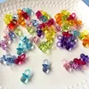 Whole- 100pcs Lot Clear Baby Shower Favors Mini smocifiers Girl Boy Party Game Decoration Party Whole F1171J