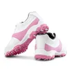 Altri prodotti da golf Nuove scarpe da golf PGM XZ191 Scarpa da donna in microfibra impermeabile Traspirante antiscivolo Intersuola super morbida Scarpe da ginnastica atletiche Taglia 35-40 HKD230727