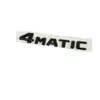 Matt Black 4 MATIC Number Words Letters Trunk Emblem Decal Sticker pour Mercedes Benz 4MATIC214L