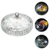 Dinnerware Sets Dried Fruit Desktop Box Nut Serving Platter Tray Acrylic Platters Snack Plastic