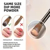 Borstar 100% Pure Kolinsky Hair Acrylic Nail Brush Sandalwood Handle Brush för akrylapplikation och akrylkraft Professional