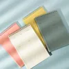 Dagelijks plan Efficiëntiespoel Dit notitieboek Eenvoudige ins-stijl Creatief rasterrooster draait het notitieblok niet met de hand om