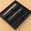 Ballpoint Pens Portable Tactical Pen Self Defense Стеклянный выключатель алюминиевый сплав EDC Инструмент для наружного лагеря. Аварийный комплект Ball Point Pen 230727