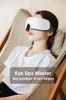 Массажер для глаз глаз с тепловой вибрацией и Bluetooth Music Smart Massage Eye Mask для глаз расслабляйте, уменьшить нагрузку на глаз, улучшение сна 230726