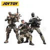 Action Toy Figure 1/18 JOYTOY Action Figure 3PCS / SET Freedom Militia Trio Anime Collection Model Toy 230726