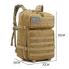 Sacs de plein air 50L militaire tactique sac à dos pour hommes étanche grande capacité Sport randonnée Camping chasse Trekking sacs à dos 230726