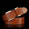 Ceintures Ceinture pour homme Fasion Smoot Buckle Business Casual Youn Pantalon Desiner