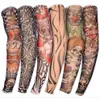Sleeve Men and Women Nylon Temporary Tatto Arm Stockings Oversleeves Fake Tattoo Sleeves294q