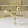Vasen Blumenvase für die Heimdekoration moderne Terrarium -Glasbehälter Blumenblumen